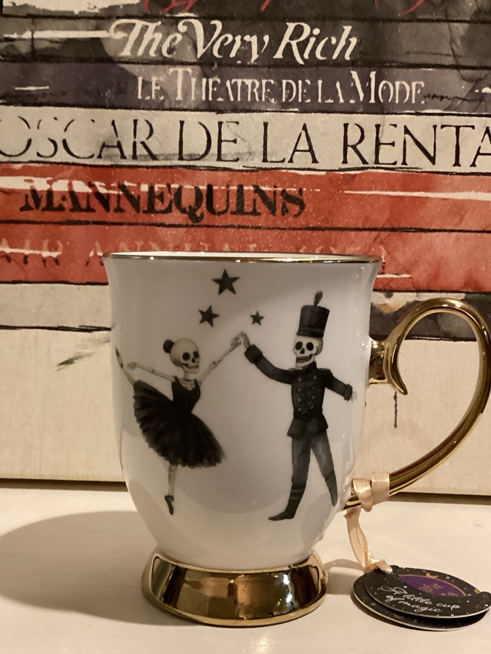 Dancing Skeletons Halloween Mug